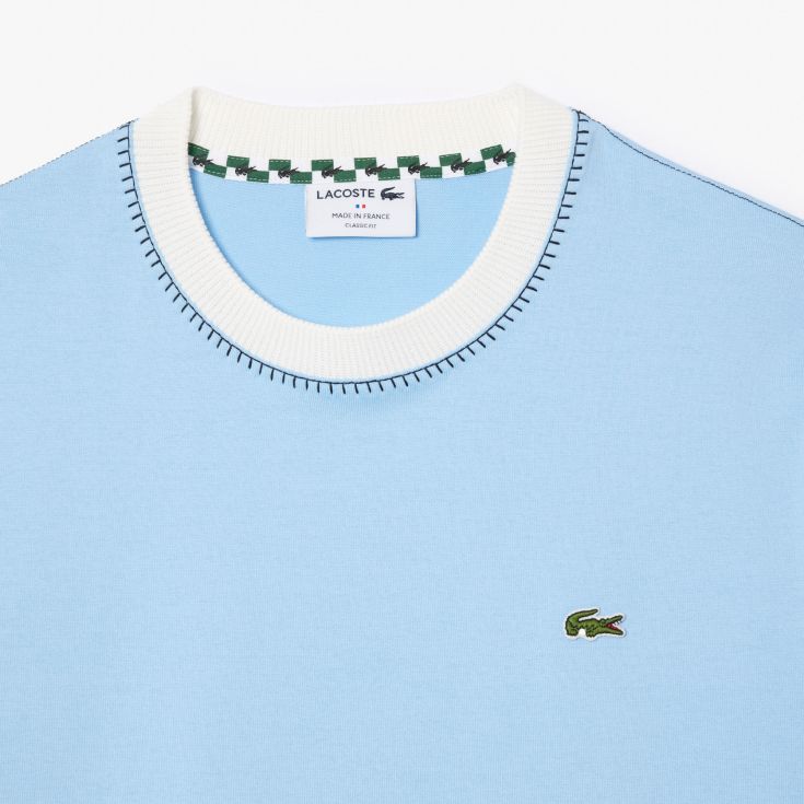 TH3837 Мужская футболка Lacoste